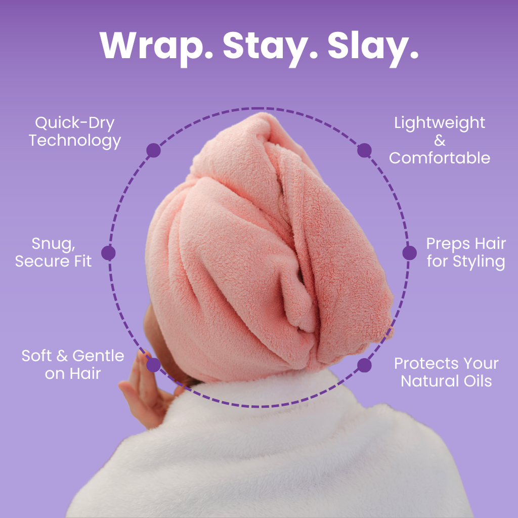 Velanico Hair Towel Wrap