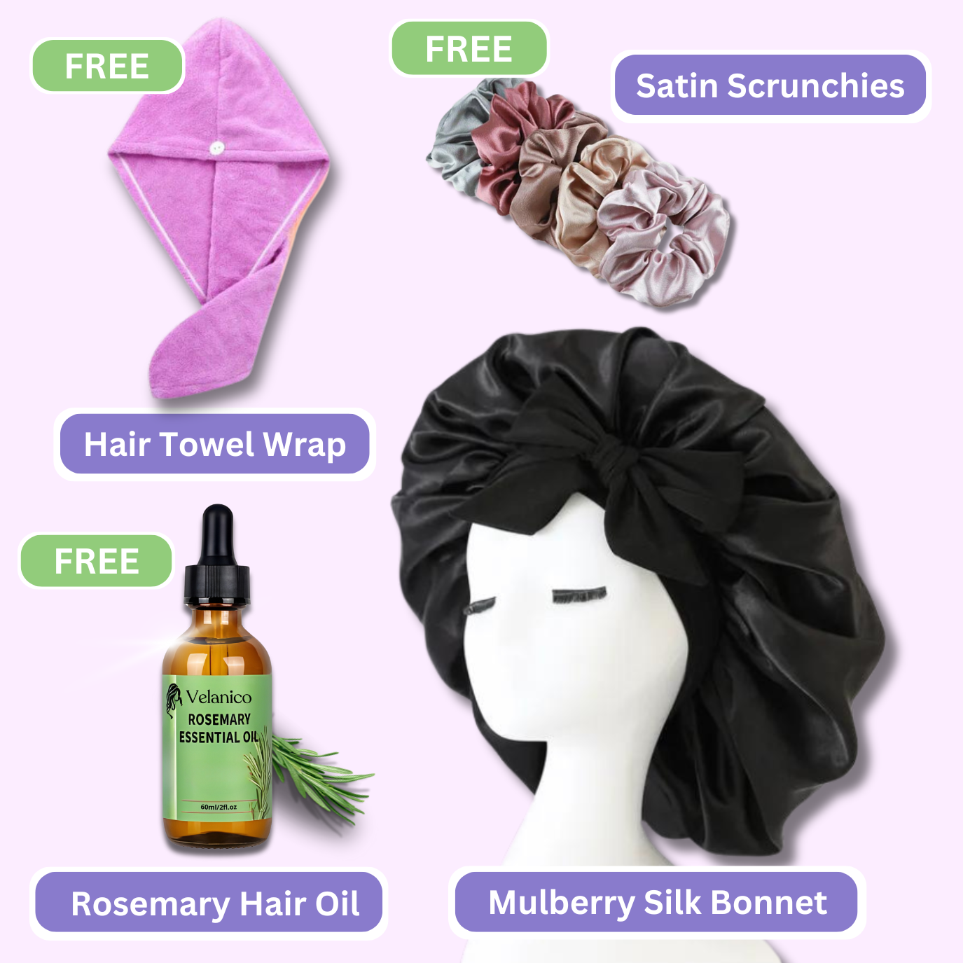 Sleep sold & Haircare Bundle