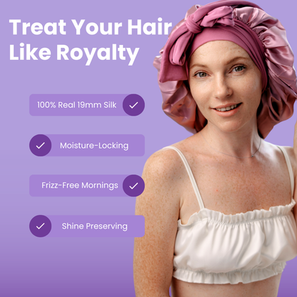 All-Night Silk Bonnet (19mm Mulberry Silk)