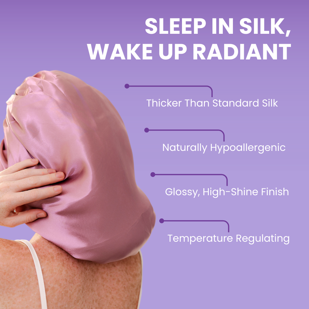 All-Night Silk Bonnet (19mm Mulberry Silk)