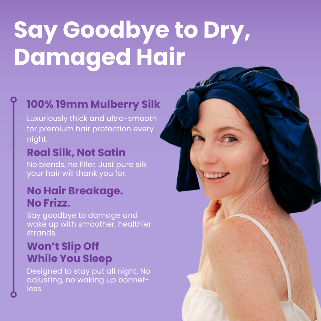 All-Night Silk Bonnet (19mm Mulberry Silk)