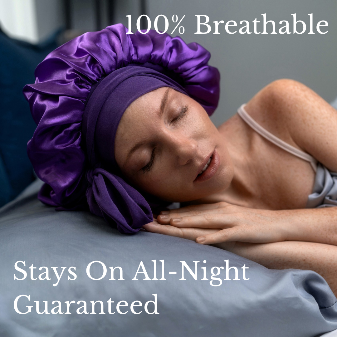 All-Night Silk Bonnet (19mm Mulberry Silk)