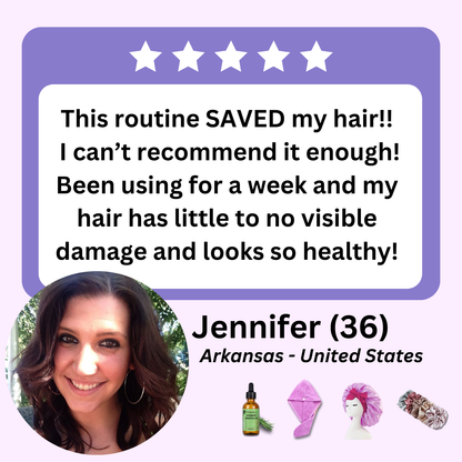 Silk Bonnet Hair Health Bundle (3 FREE Gifts)